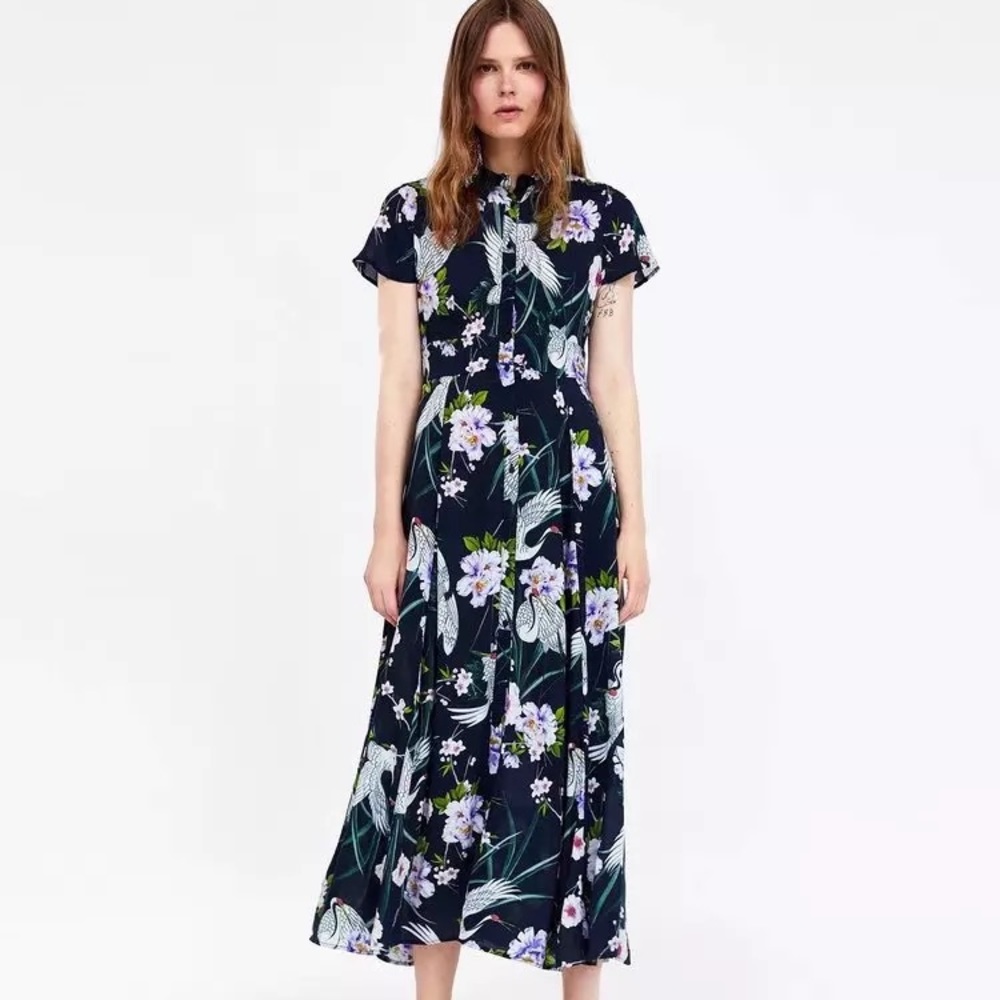 Floral midi